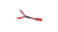 E-FLITE JST FEMALE/2 JST MALE PARALLEL Y-HARNESS EFLA228